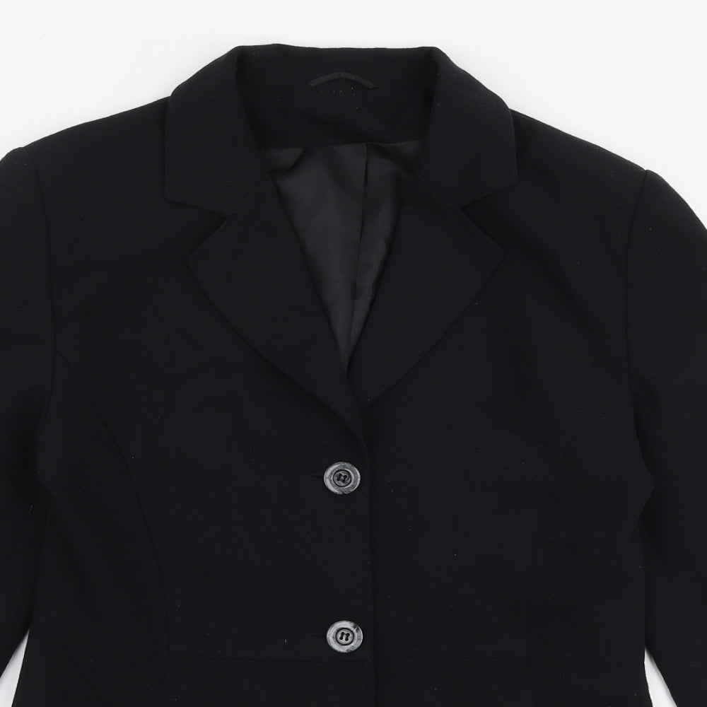 Bay Womens Blue   Jacket Blazer Size 10  Button