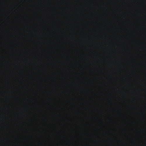 Primark Womens Black Round Neck  Acrylic Pullover Jumper Size M