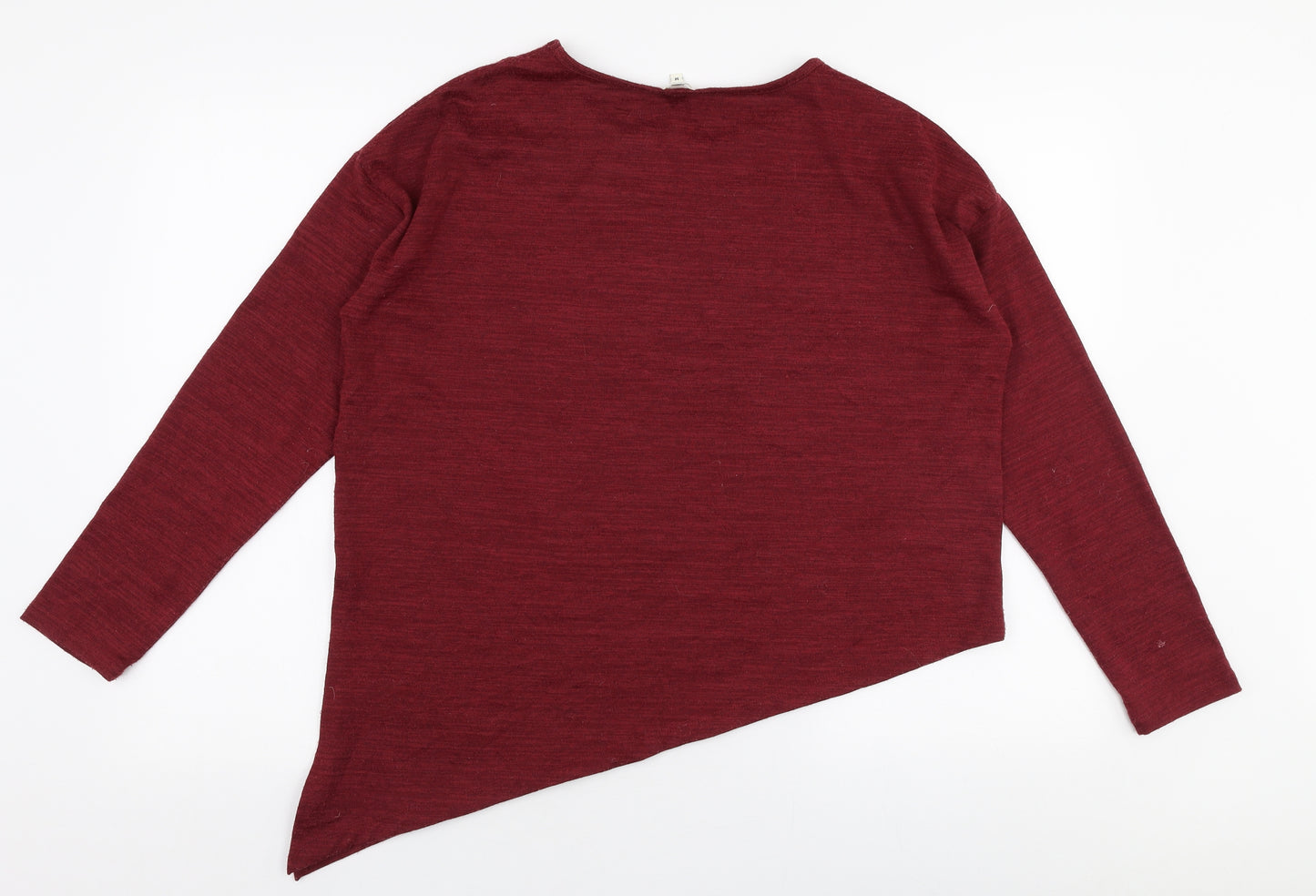OVS Womens Red Round Neck  Polyester Pullover Jumper Size M