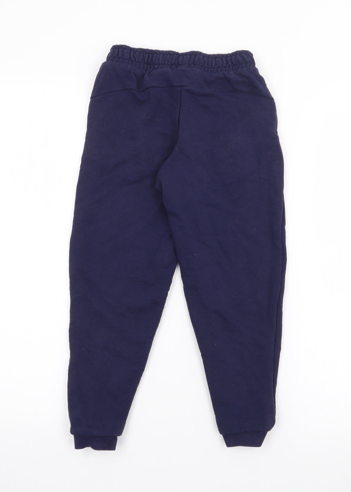 PUMA Boys Blue  Polyester Jogger Trousers Size 7-8 Years  Regular  - Ballymena UTD FC