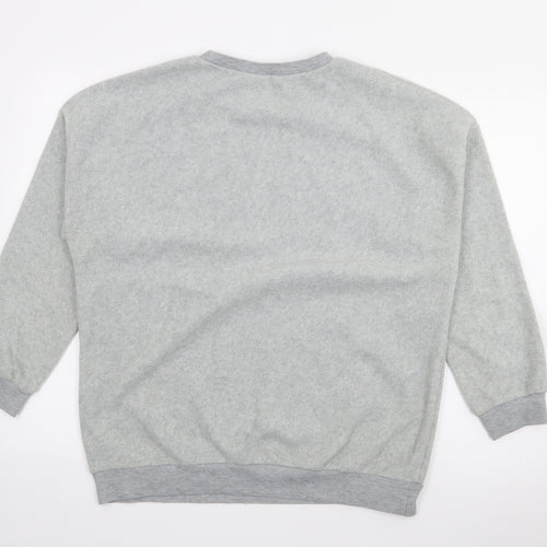 Preworn Womens Grey  Polyester Pullover Sweatshirt Size L   - Dandelion