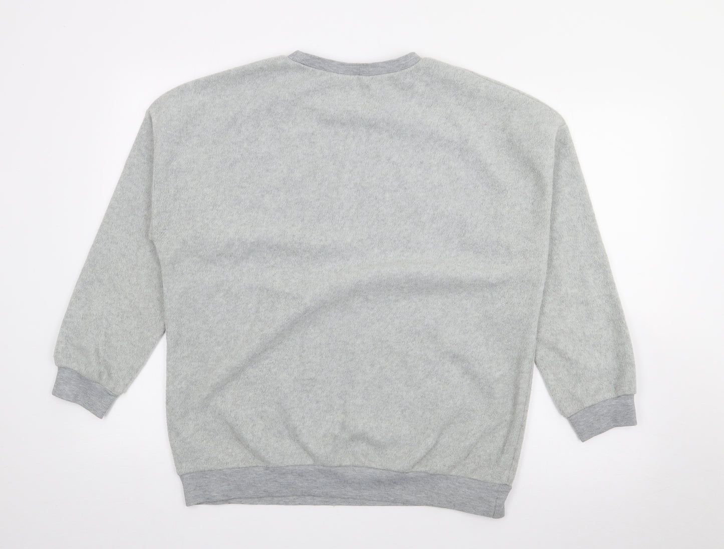 Preworn Womens Grey  Polyester Pullover Sweatshirt Size L   - Dandelion