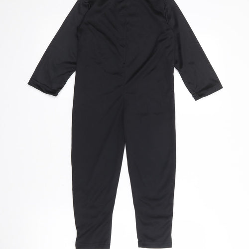 F&F Boys Black  Polyester  Bodysuit Size 3-4 Years   - Skeleton Fancy Dress