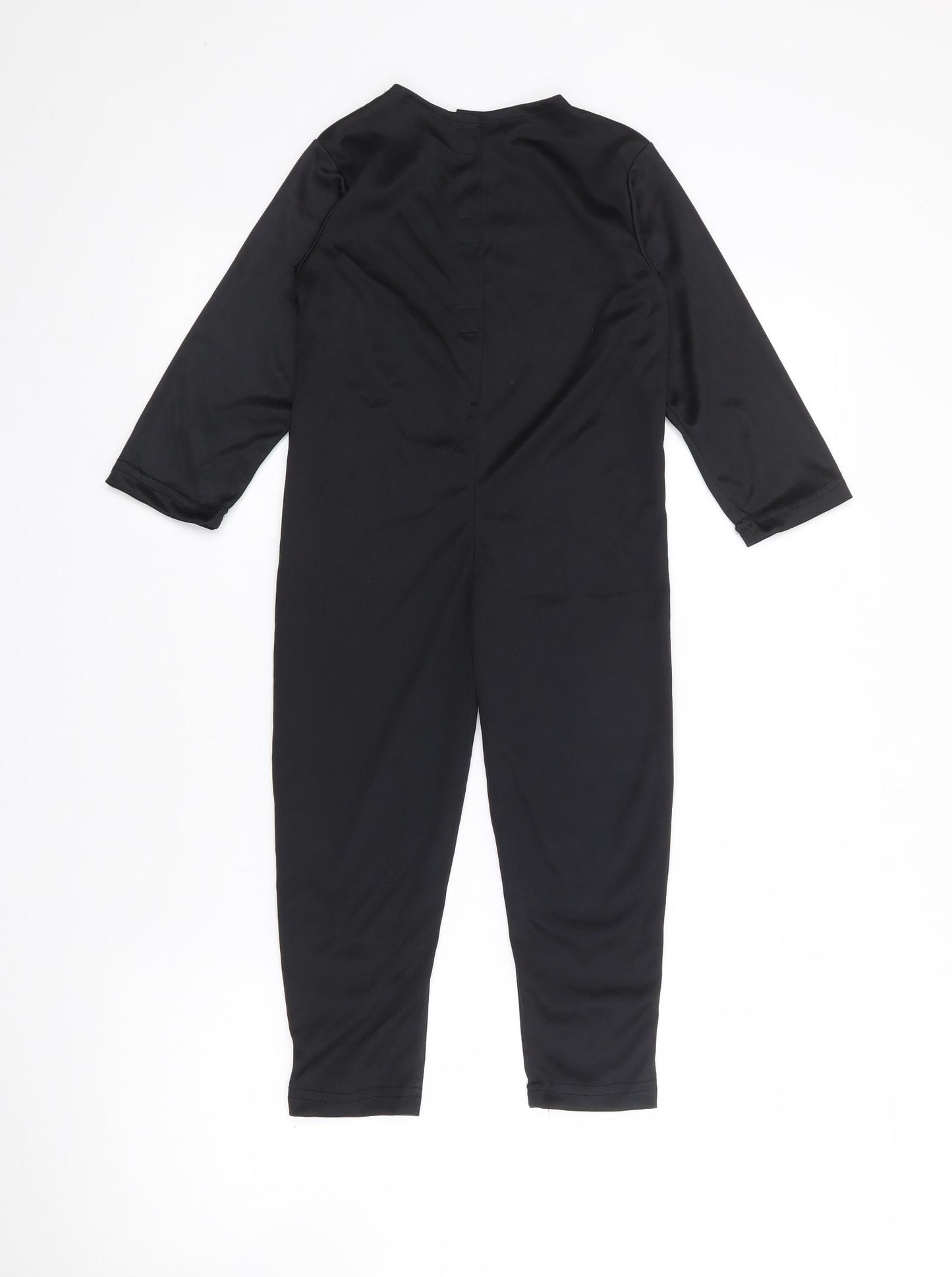 F&F Boys Black  Polyester  Bodysuit Size 3-4 Years   - Skeleton Fancy Dress