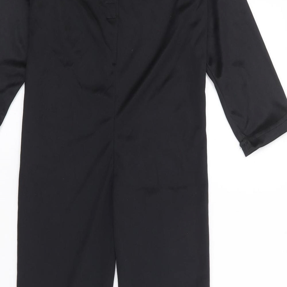 F&F Boys Black  Polyester  Bodysuit Size 3-4 Years   - Skeleton Fancy Dress