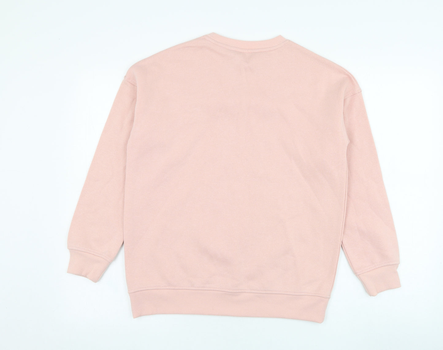 F&F Womens Pink  Polyester Pullover Sweatshirt Size 6  Pullover