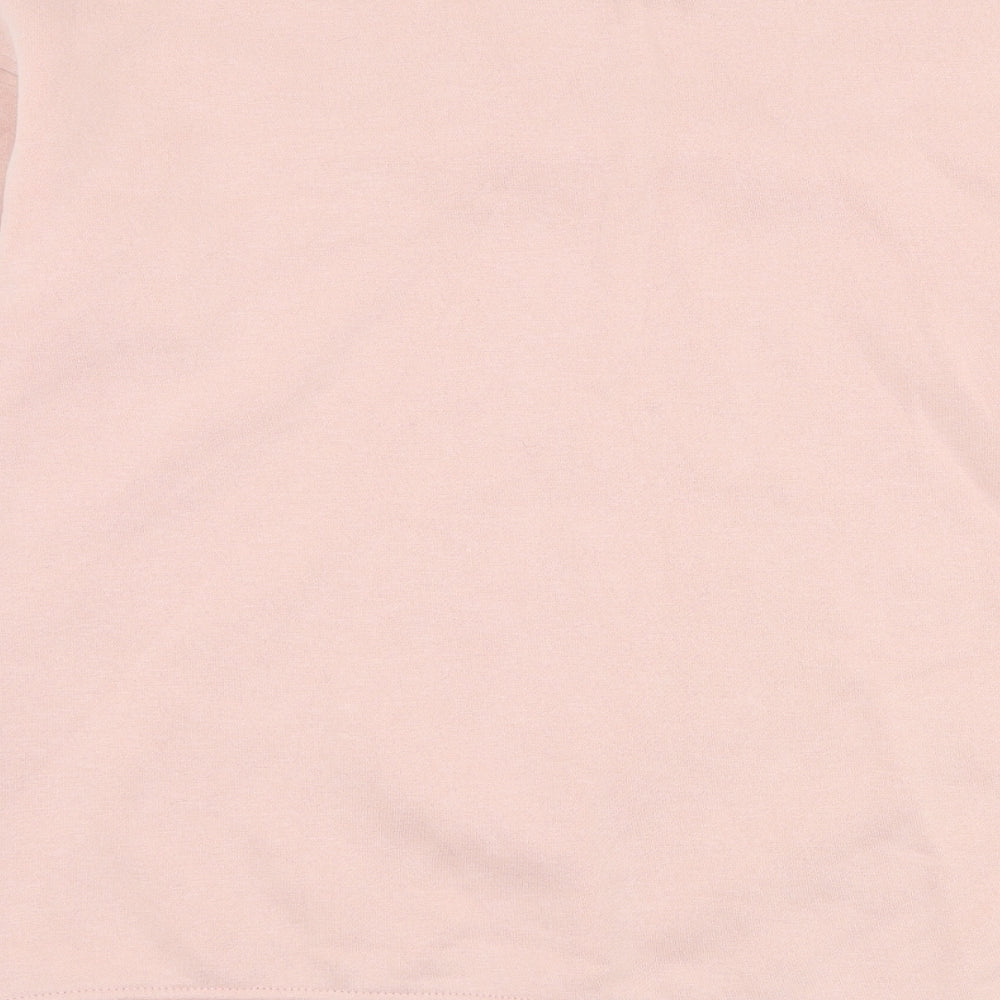 F&F Womens Pink  Polyester Pullover Sweatshirt Size 6  Pullover