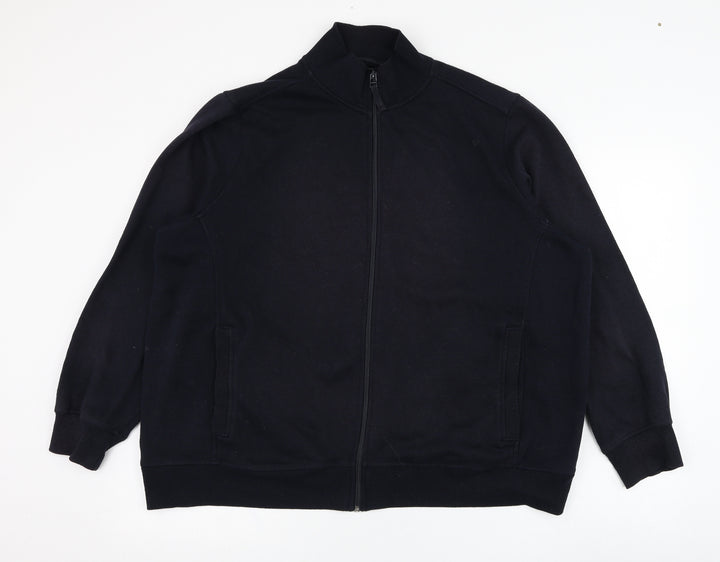 BM Mens Blue Polyester Full Zip Sweatshirt Size XL