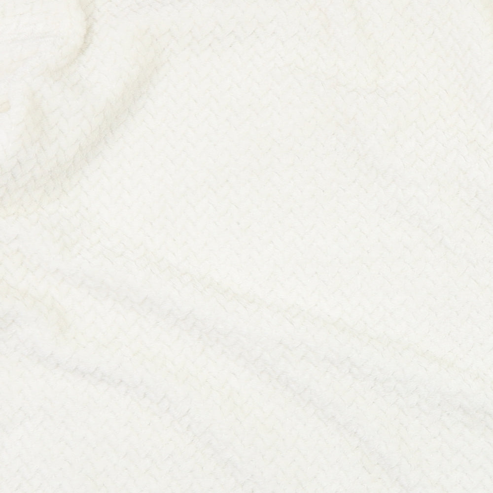 George Womens White  Polyester Pullover Sweatshirt Size 16  Pullover - Loungewear