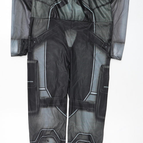 Rubie's Mens Black Solid Polyester  One Piece Size S  Hook & Loop - Marvel, Black Widow, Costume, Fancy dress