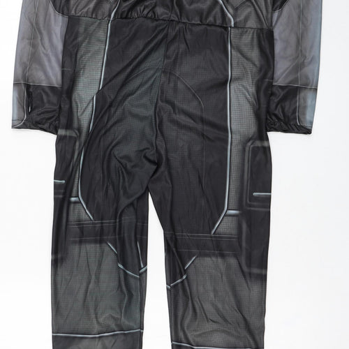 Rubie's Mens Black Solid Polyester  One Piece Size S  Hook & Loop - Marvel, Black Widow, Costume, Fancy dress