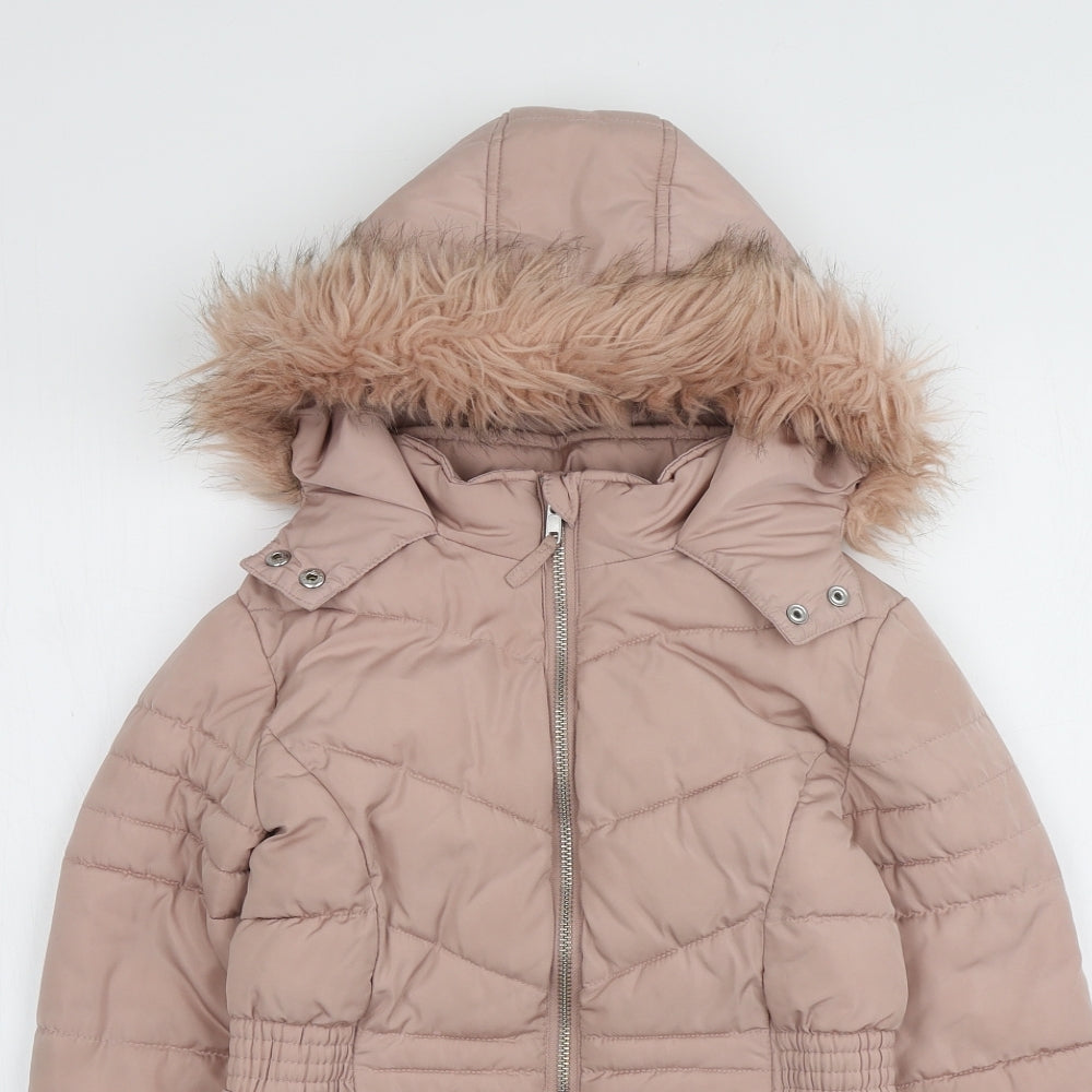 Nutmeg Girls Pink   Jacket  Size 8-9 Years
