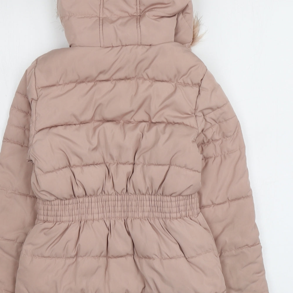 Nutmeg Girls Pink   Jacket  Size 8-9 Years