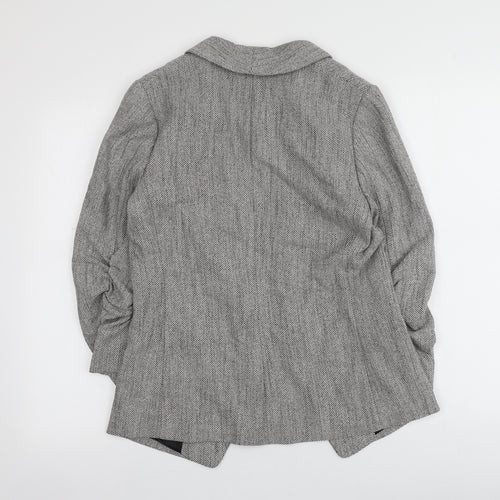 H&M Womens Grey   Jacket  Size 10