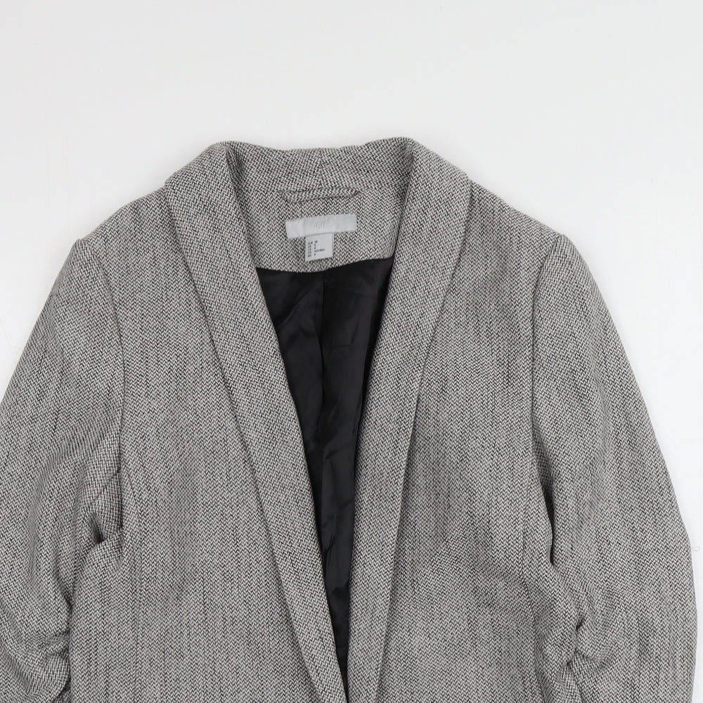H&M Womens Grey   Jacket  Size 10