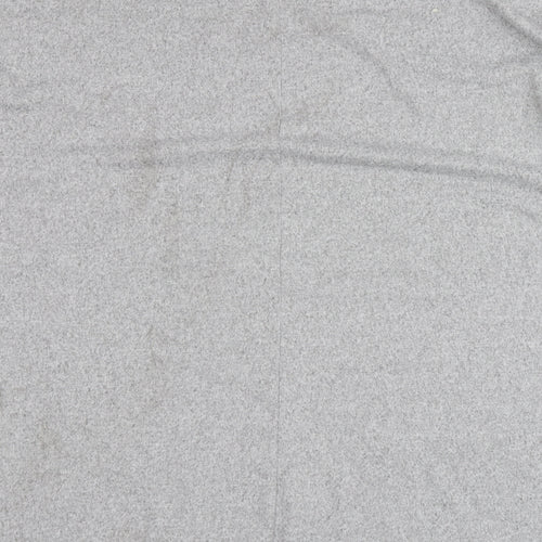 New Look Womens Grey  Polyester Basic Blouse Size S Round Neck