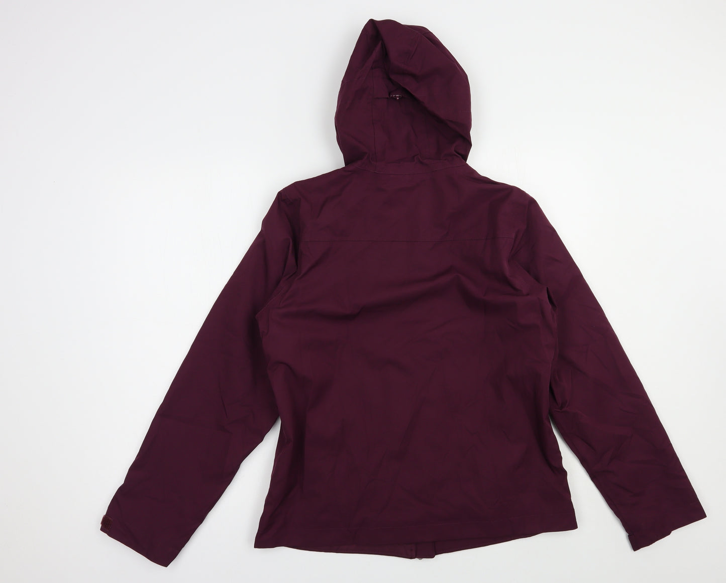Crane Womens Purple   Windbreaker Jacket Size 8  Zip