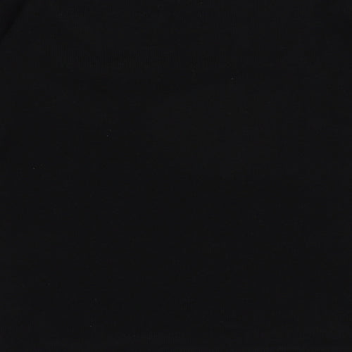 Anna Rose Womens Black Boat Neck  Acrylic Pullover Jumper Size S