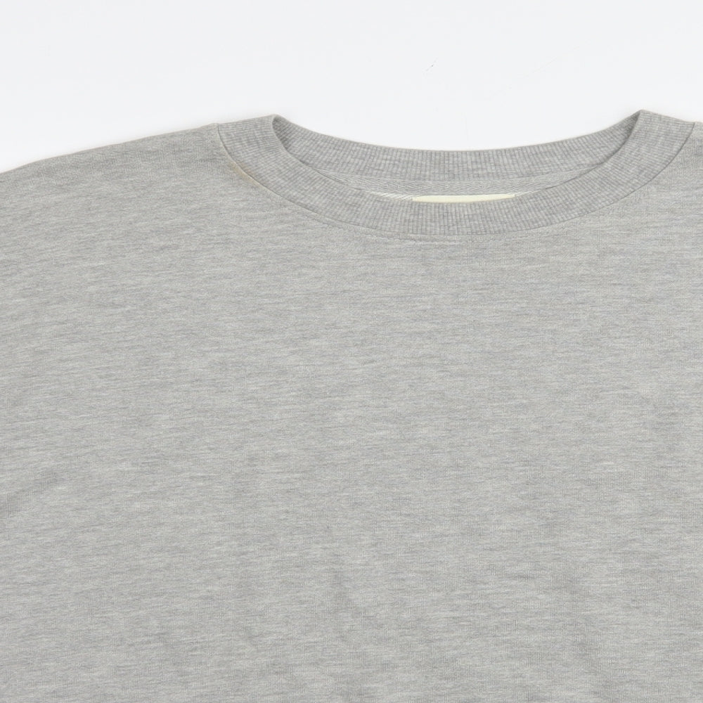 NEXT Womens Grey  Cotton Pullover Sweatshirt Size 10  Pullover