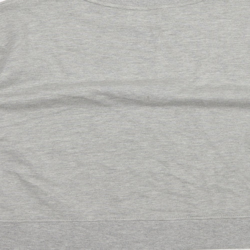 NEXT Womens Grey  Cotton Pullover Sweatshirt Size 10  Pullover