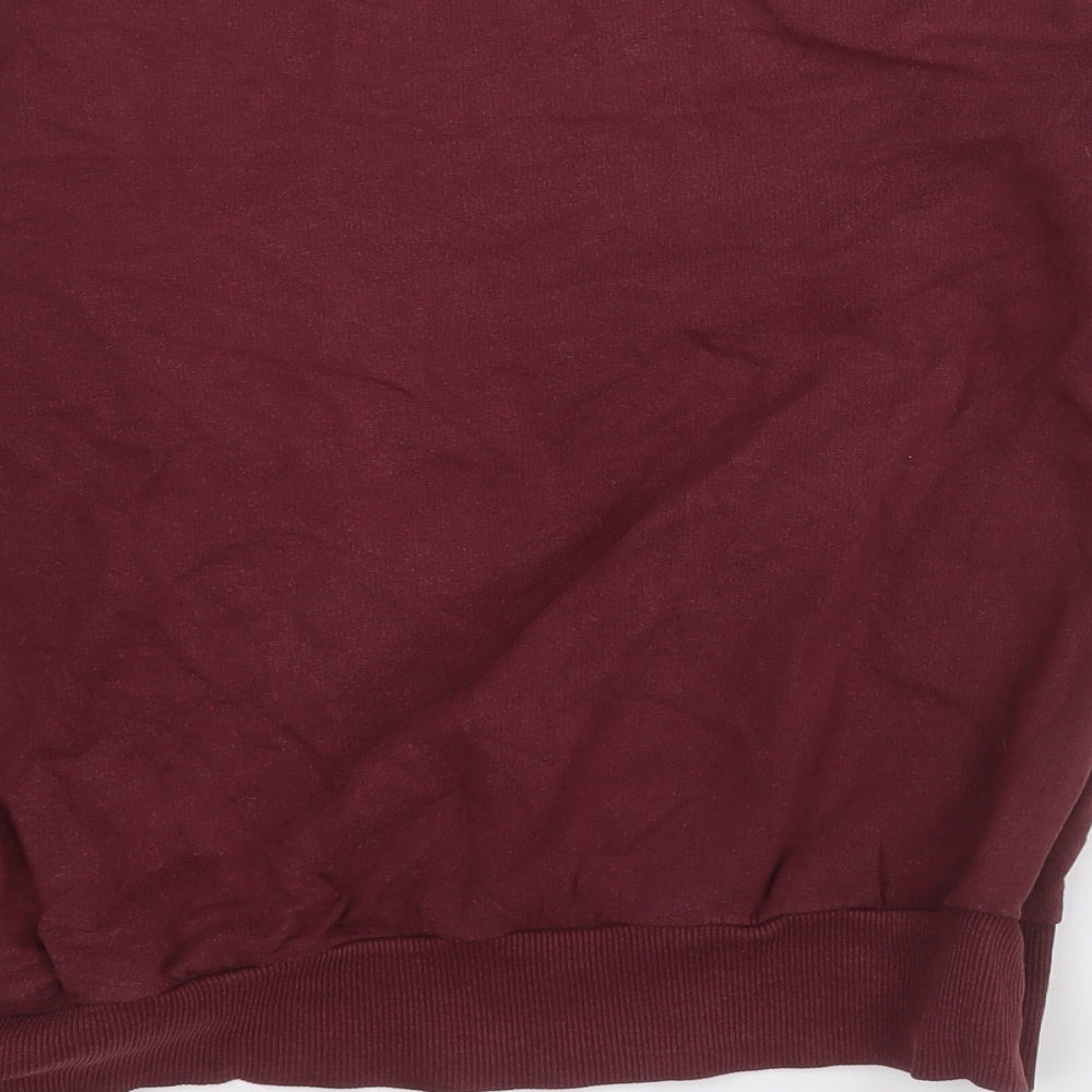Cedar Wood State Mens Purple  Cotton Pullover Sweatshirt Size M   - STAR WARS