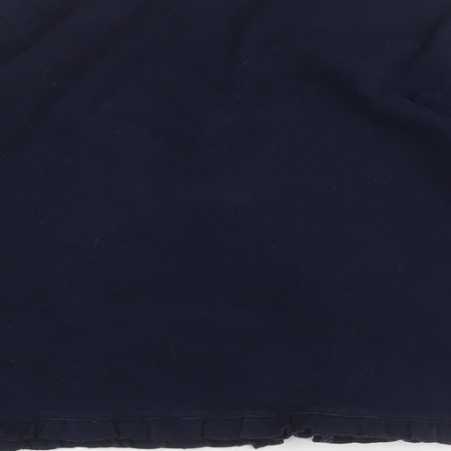 samarkand Womens Blue V-Neck  Cotton Cardigan Jumper Size XS