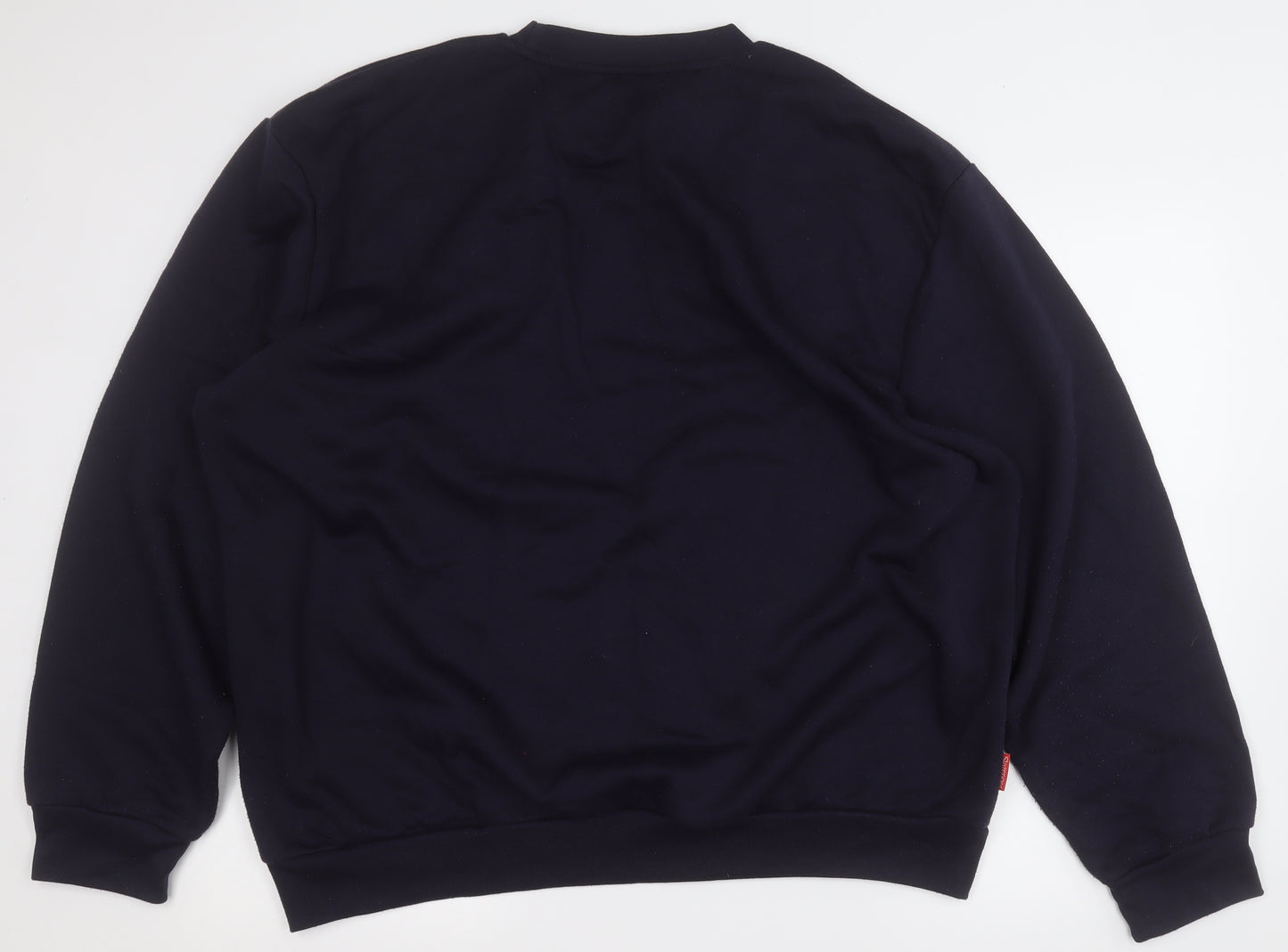 Slazenger Mens Blue  Polyester Pullover Sweatshirt Size 2XL