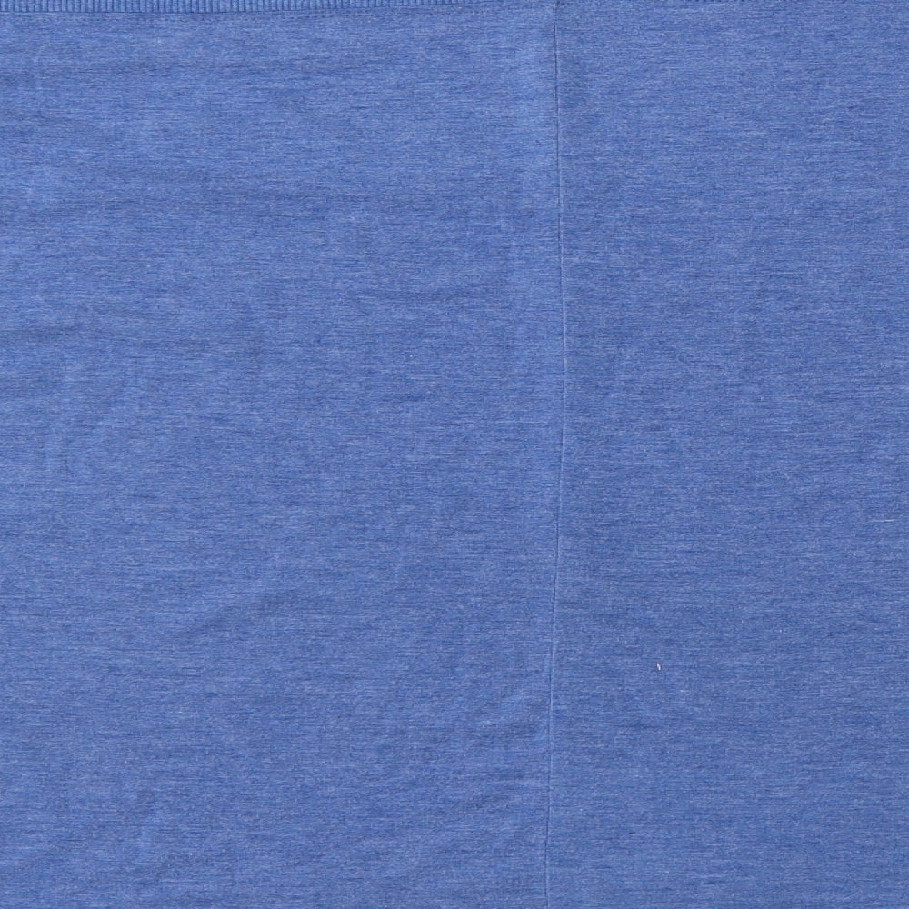 Very Womens Blue Round Neck  Polyester Pullover Jumper Size 14