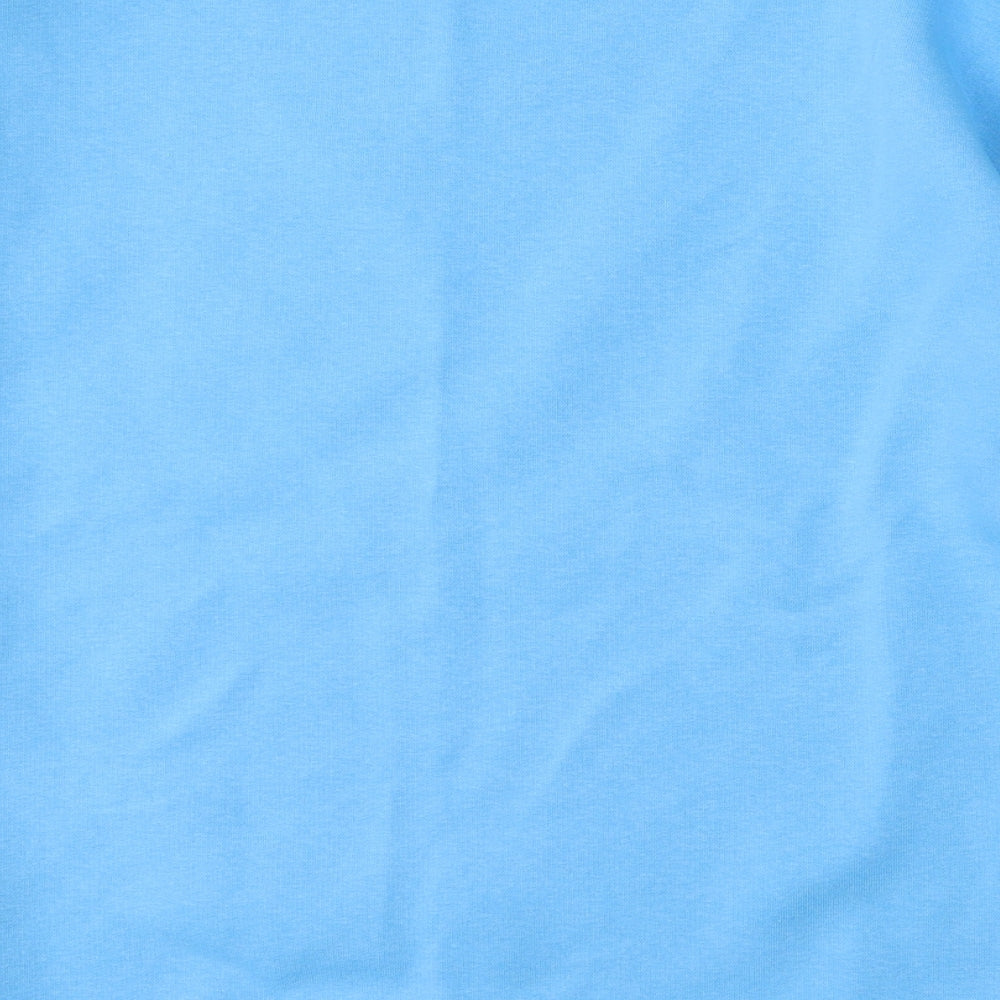 Nakd Womens Blue  Cotton Pullover Sweatshirt Size L