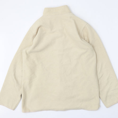 EWM Womens Beige   Jacket  Size S  Zip