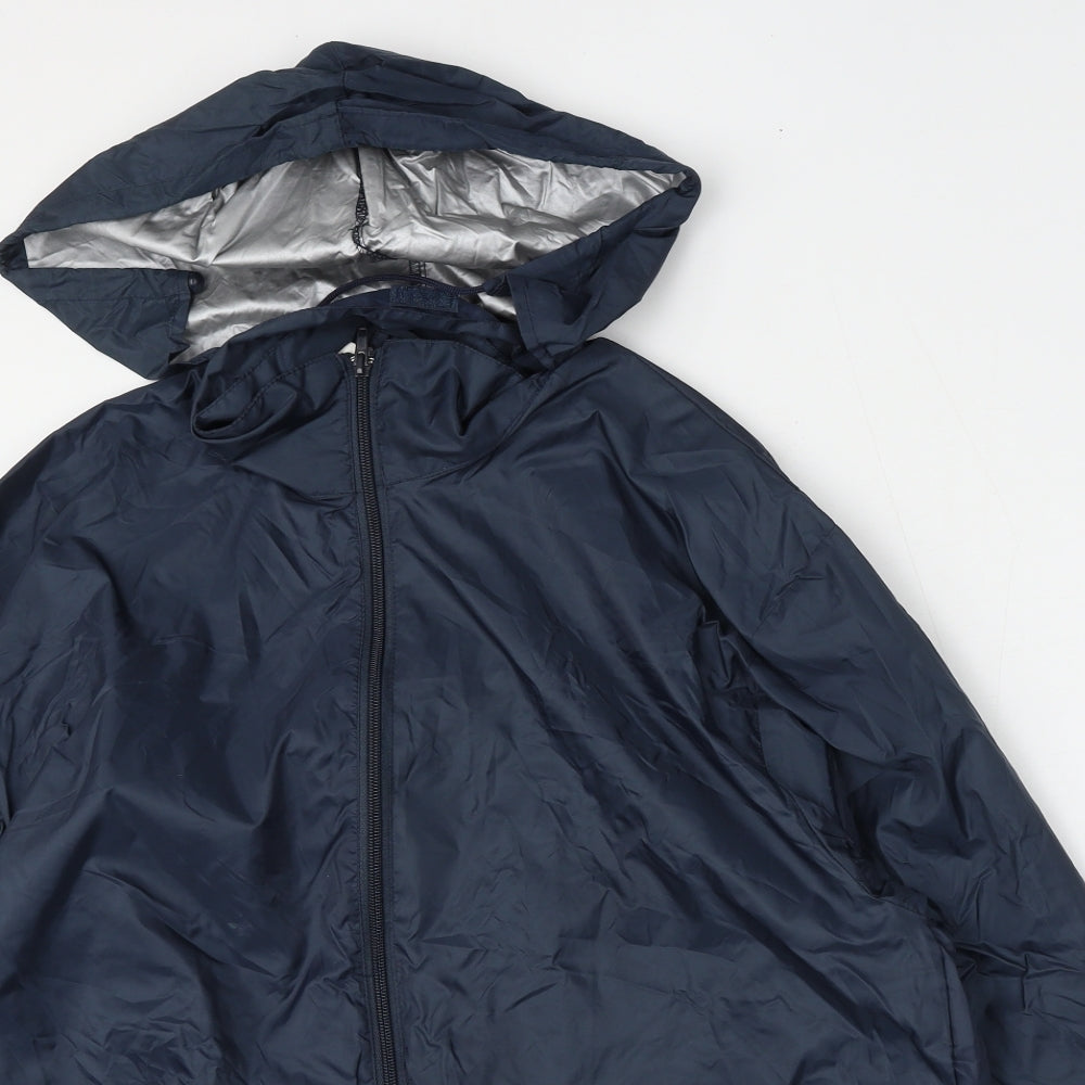 Result Mens Blue   Anorak Jacket Size S  Zip