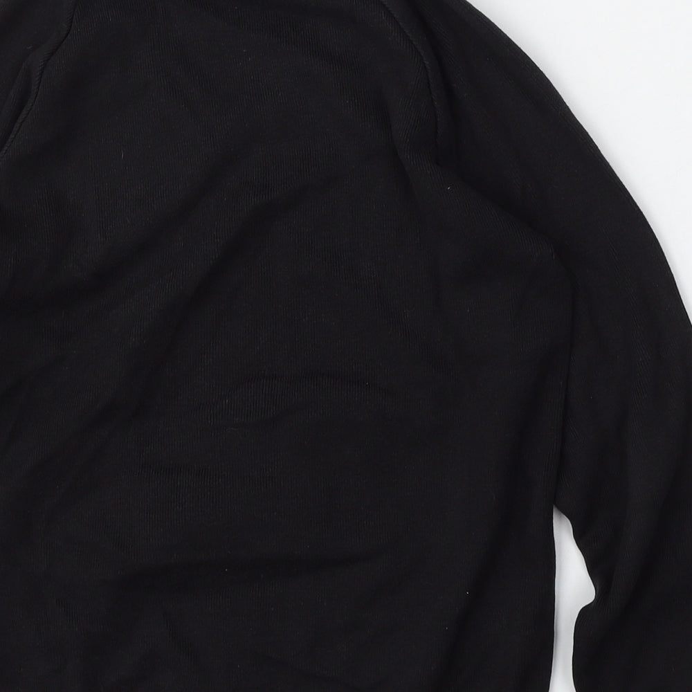 Performa Boys Black  Cotton Pullover Sweatshirt Size 9-10 Years