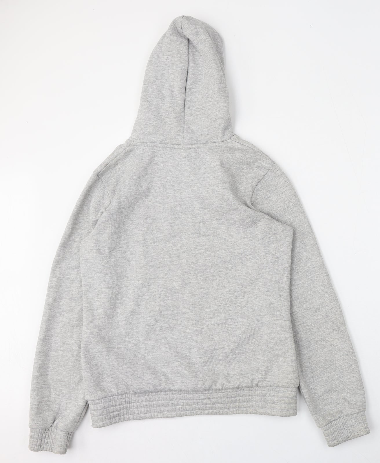 LA Gear Womens Grey  Polyester Pullover Hoodie Size 10  Tie