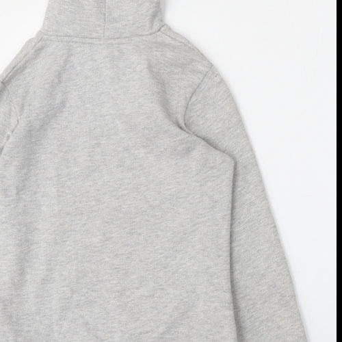 LA Gear Womens Grey  Polyester Pullover Hoodie Size 10  Tie