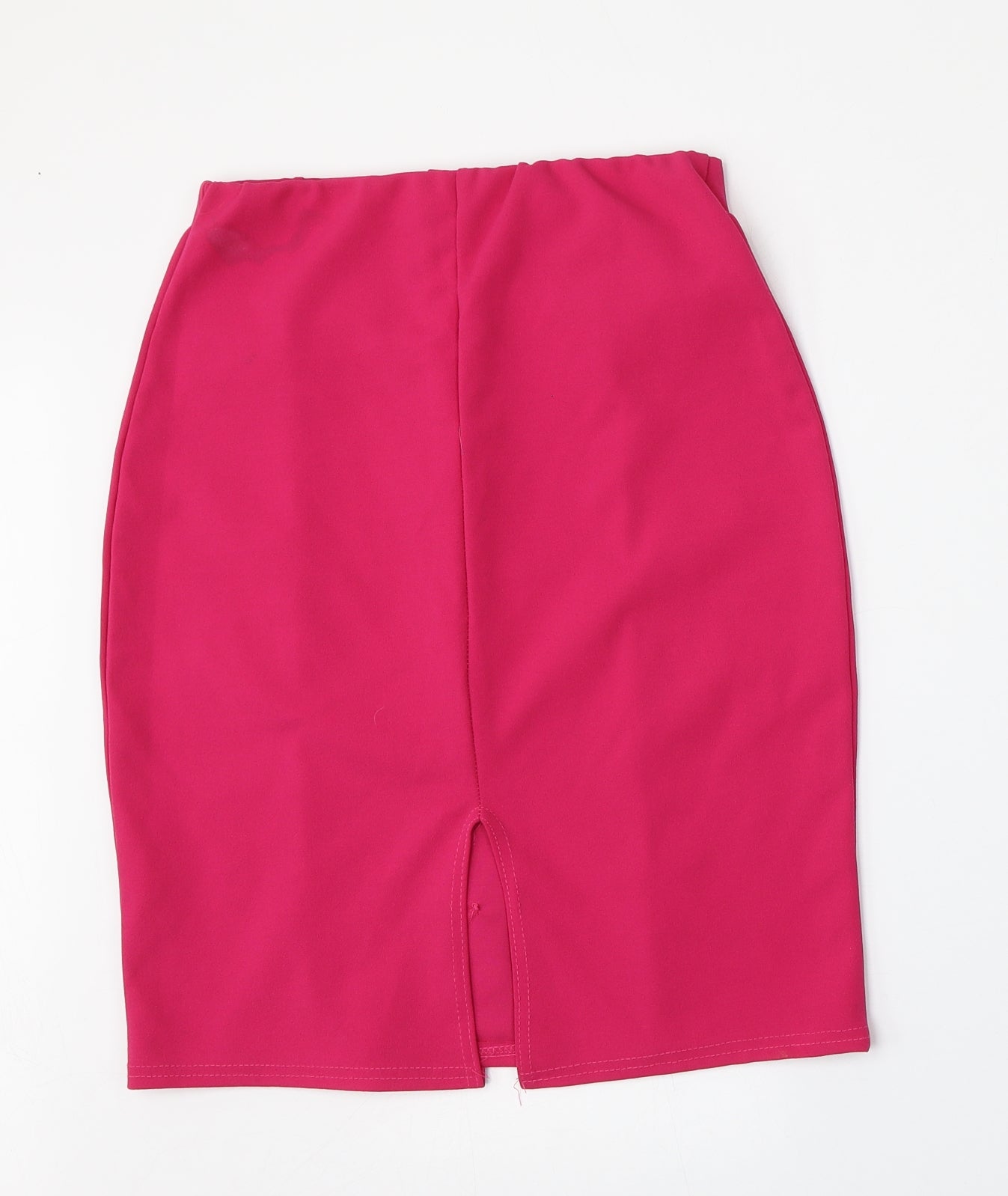 Parisian Womens Pink  Polyester Straight & Pencil Skirt Size 12