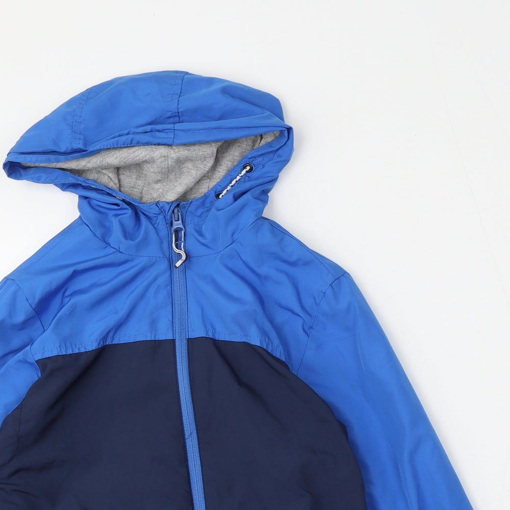George Boys Blue   Jacket  Size 7-8 Years  Zip