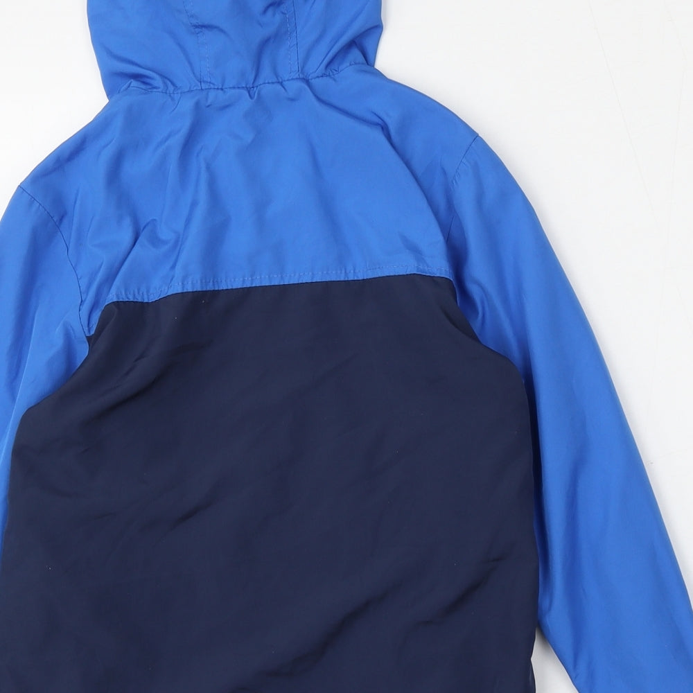 George Boys Blue   Jacket  Size 7-8 Years  Zip