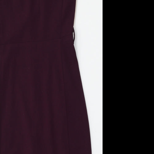 Apricot Womens Purple  Polyester Bodycon  Size XS  V-Neck