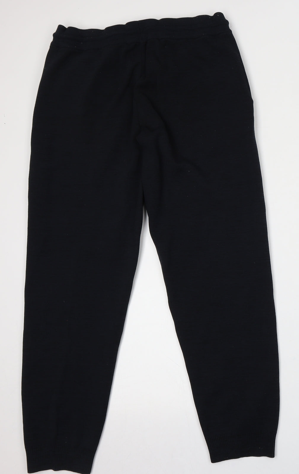 River Island Mens Blue  Polyester Jogger Trousers Size L L30 in Regular Tie