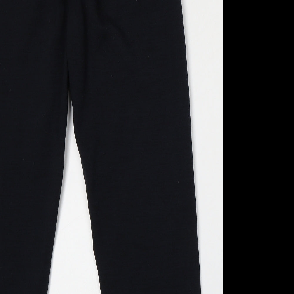 River Island Mens Blue  Polyester Jogger Trousers Size L L30 in Regular Tie