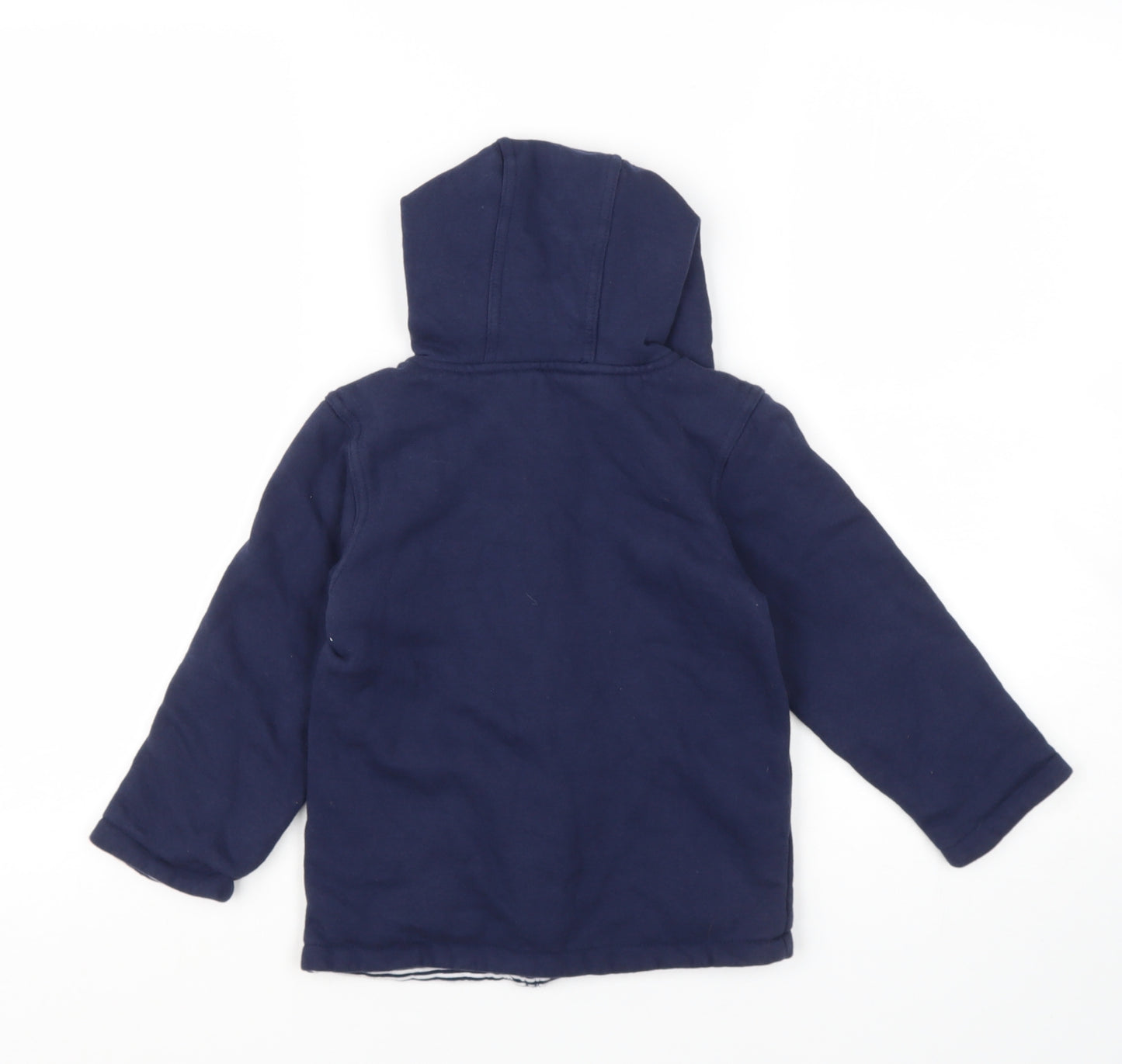 Preworn Boys Blue   Duffle Coat Coat Size 4-5 Years