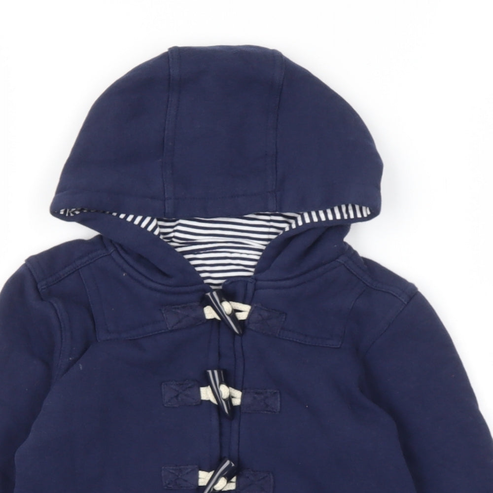 Preworn Boys Blue   Duffle Coat Coat Size 4-5 Years