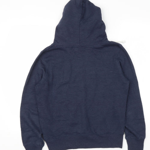 Cotton On Body Womens Blue  Polyester Pullover Hoodie Size 12   - French Slogan