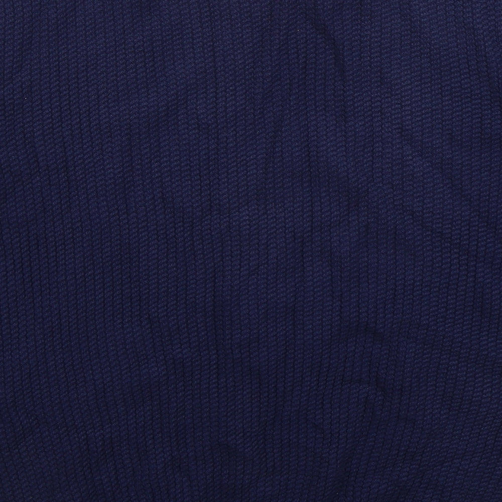 Marks and Spencer Mens Blue Crew Neck  Cotton Pullover Jumper Size 2XL