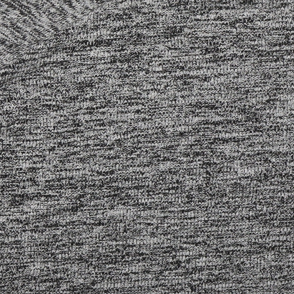 Pull & Bear Womens Grey Crew Neck  Viscose Pullover Jumper Size M