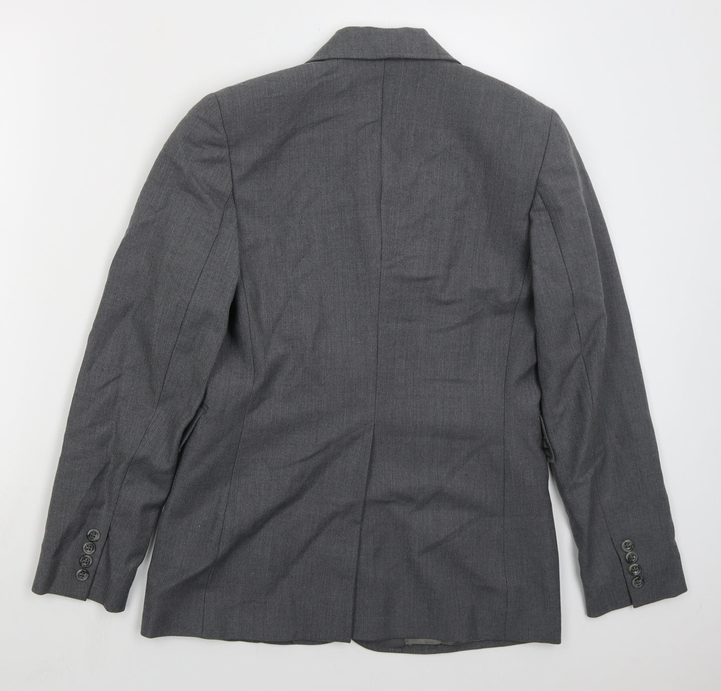 Banana Republic Womens Grey  Wool Jacket Suit Jacket Size 6