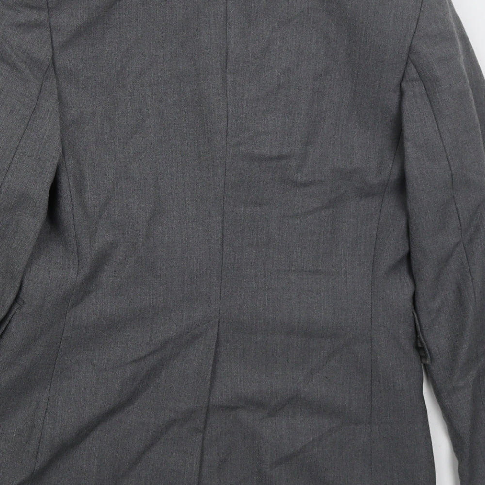 Banana Republic Womens Grey  Wool Jacket Suit Jacket Size 6