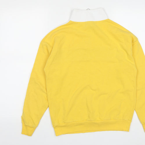 New Look Womens Multicoloured  Cotton Pullover Sweatshirt Size 6  Zip