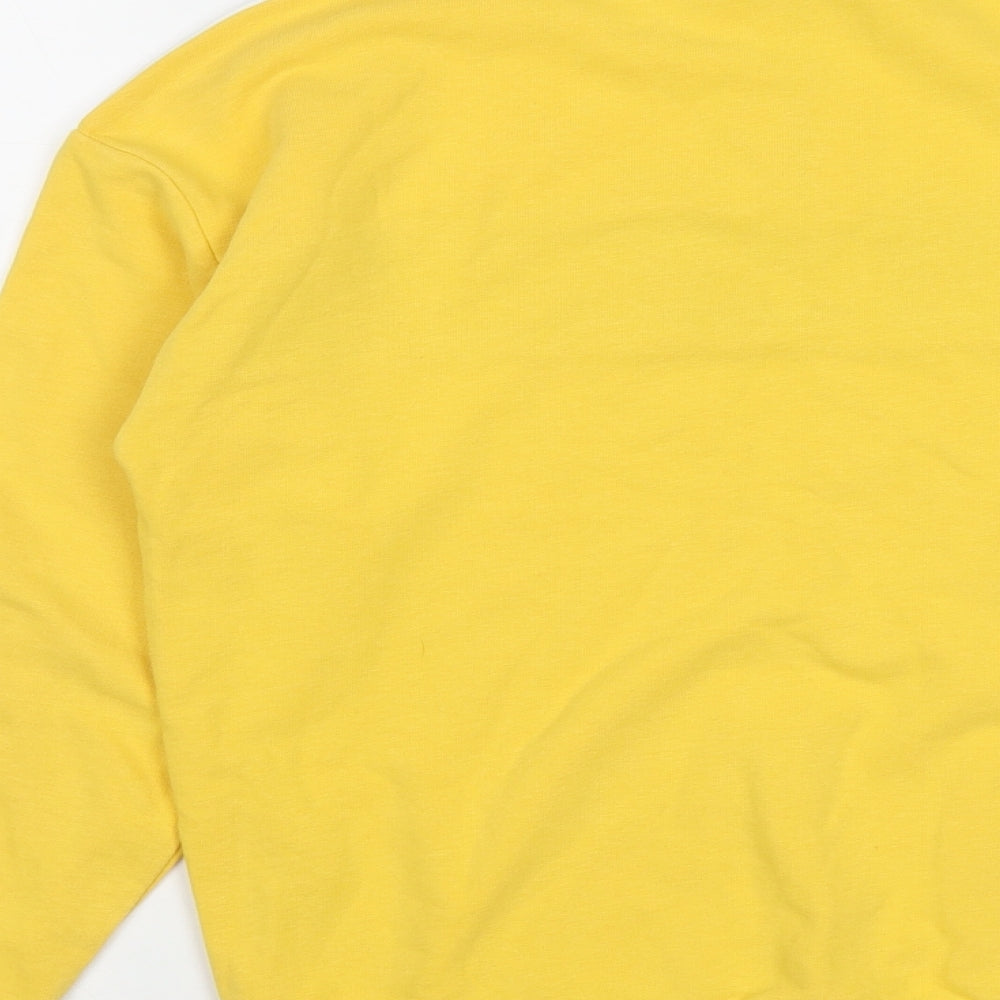 New Look Womens Multicoloured  Cotton Pullover Sweatshirt Size 6  Zip