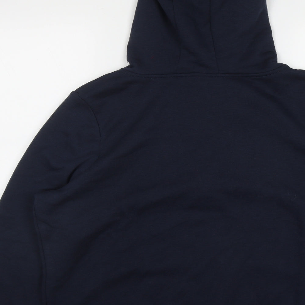 Primark Womens Blue  Polyester Full Zip Hoodie Size XL  Zip - Size 18/20